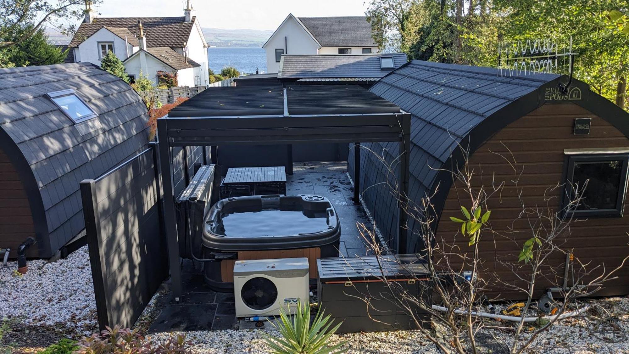 Beach House Pods Dunoon Esterno foto